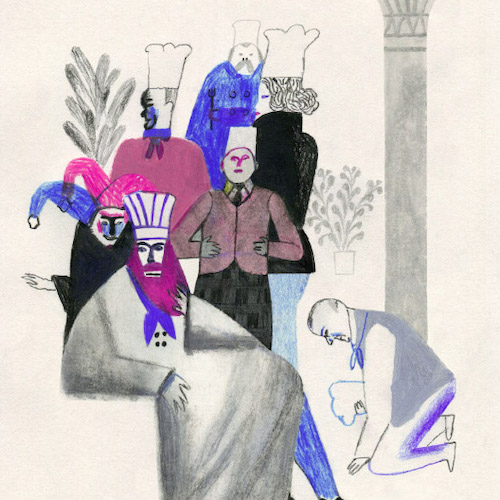 Ilustración del autor Jesús Cisneros
