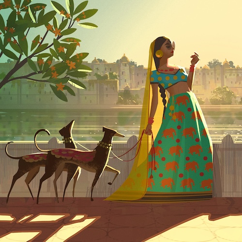 Ilustración del autor Naveen Selvanathan