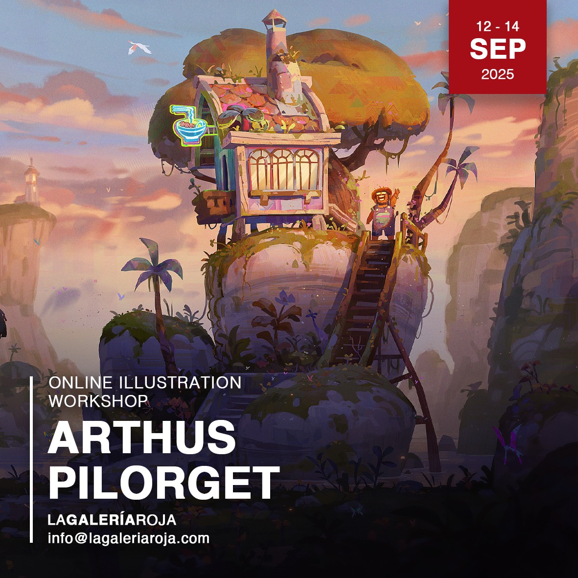 ONLINE WORKSHOP || Concept Art / Illustration || with Arthus Pilorget.