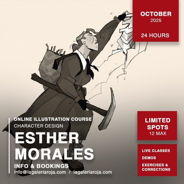 ONLINE ILLUSTRATION WORKSHOP | CHARACTER DESIGN | with Esther Morales.