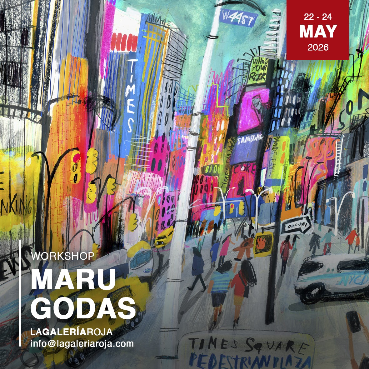 ILLUSTRATION & URBAN SKETCHES WORKSHOP with Maru Godas: Explore Your City Within.