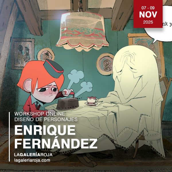 WORKSHOP ONLINE de ILUSTRACIÓN //Diseño de personajes// con Enrique Fernández.