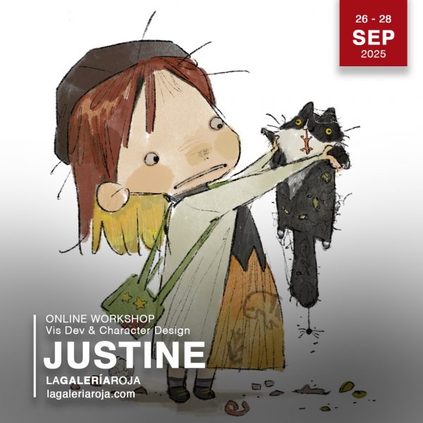 ONLINE ILLUSTRATION || Vis Dev & Character Design || WORKSHOP with  Justine King.