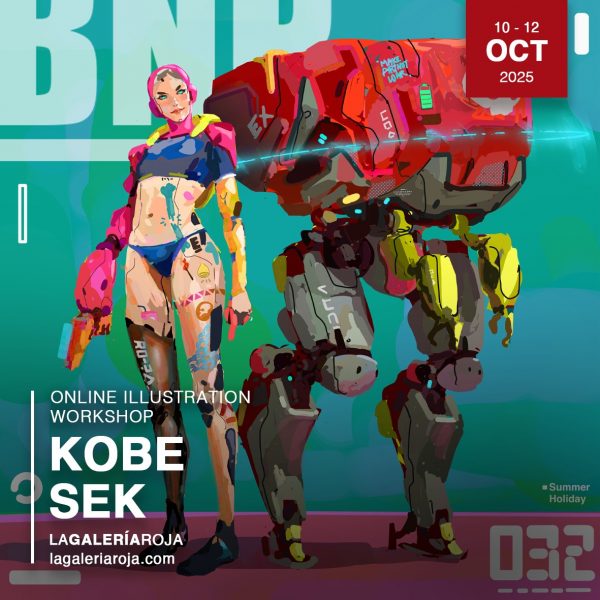 Digital Art ONLINE Workshop: Doodling Characters & Mechs with Kobe Sek