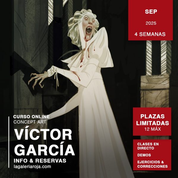 CURSO ONLINE: Concept art cinematografico por Víctor García.