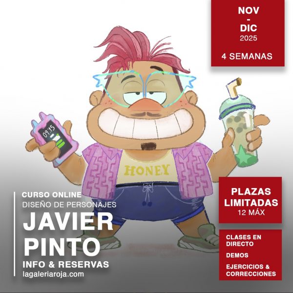 CURSO ONLINE: Diseño de personajes con Javier Pinto.
