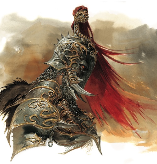 Ilustración del autor Adrian Smith