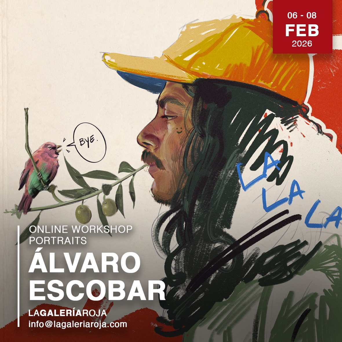 ONLINE WORKSHOP //Portrait// with Alvaro Escobar.