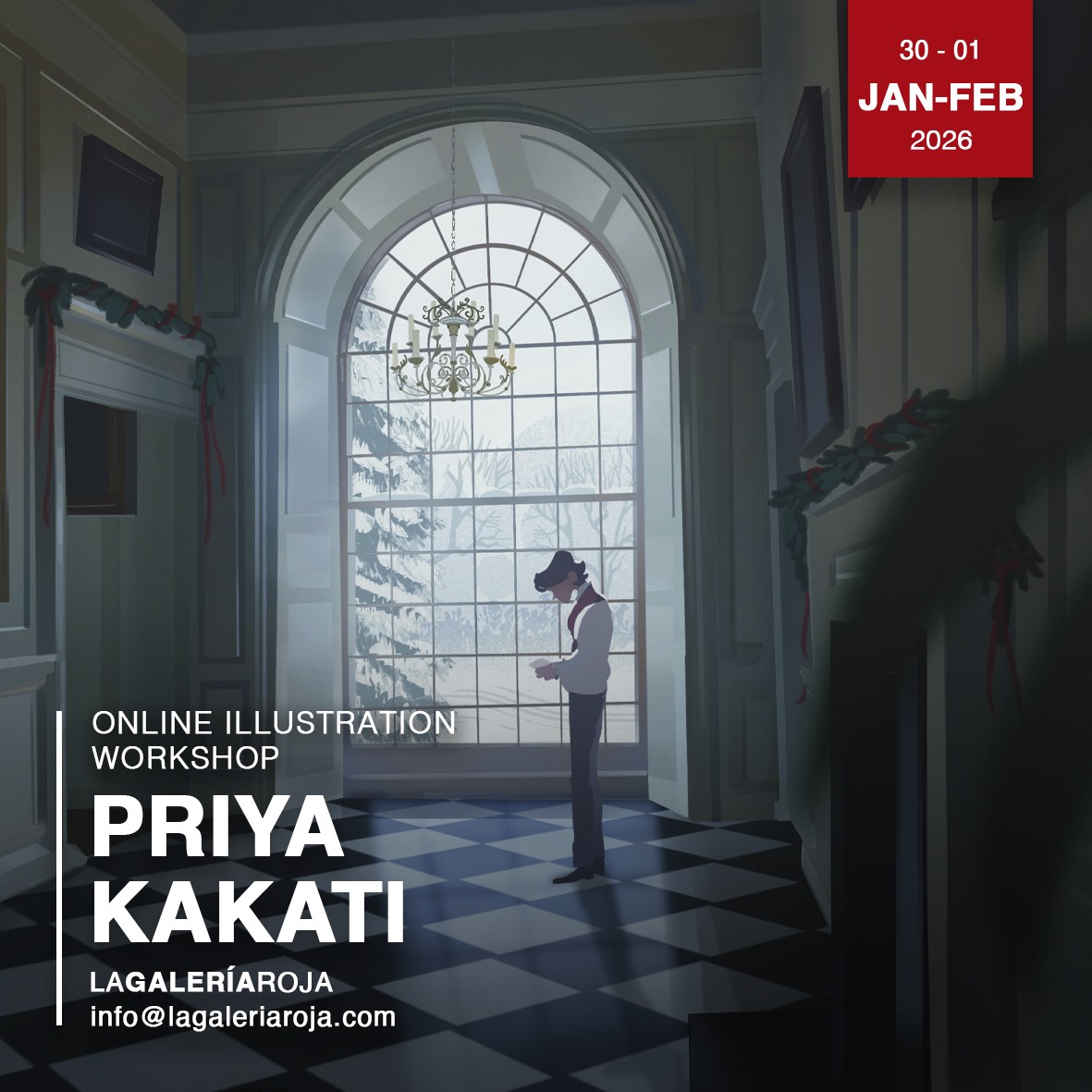 ONLINE ILLUSTRATION WORKSHOP with Priya Kakati.