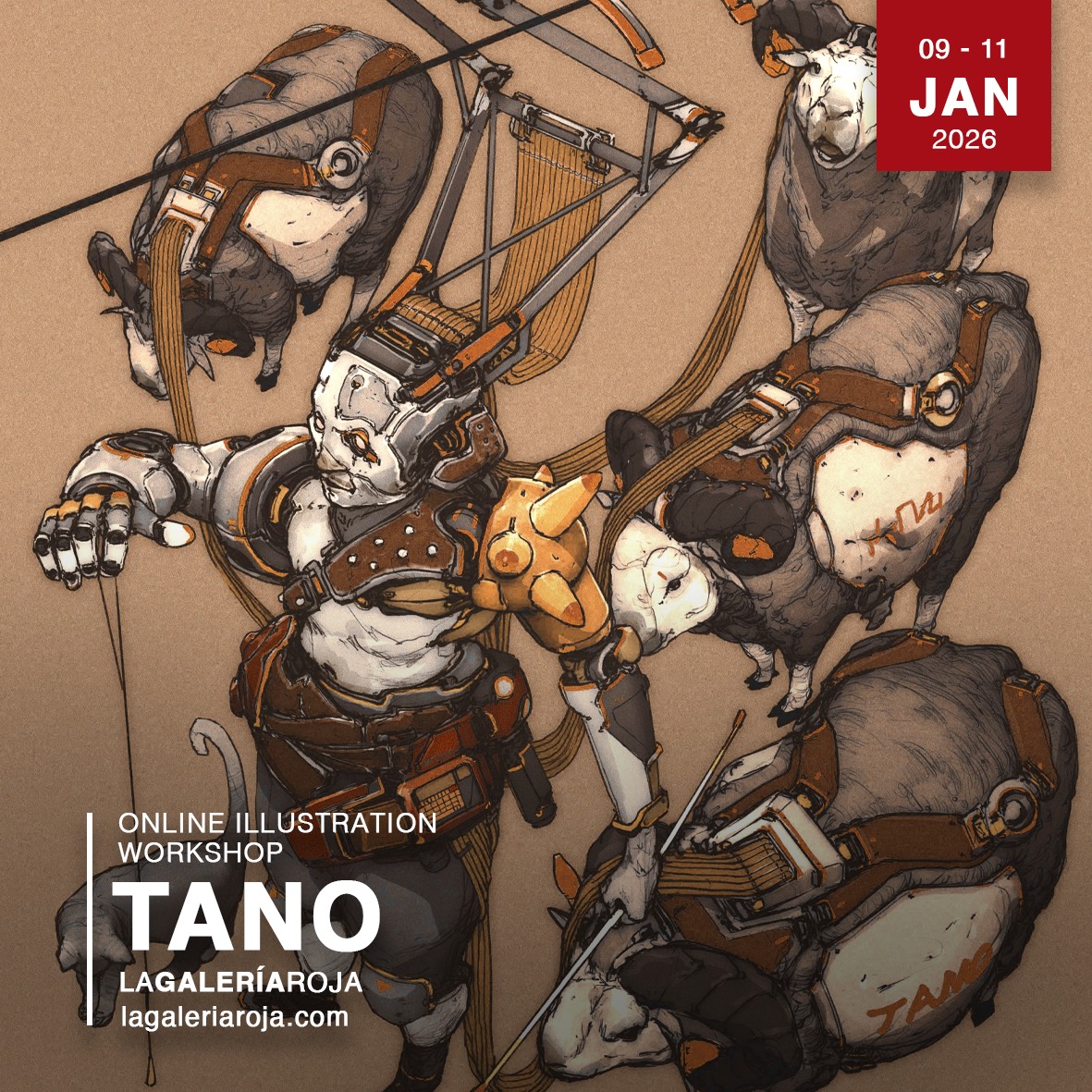 ONLINE WORKSHOP with Tano.