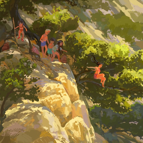 Ilustración del autor Justine Thibault