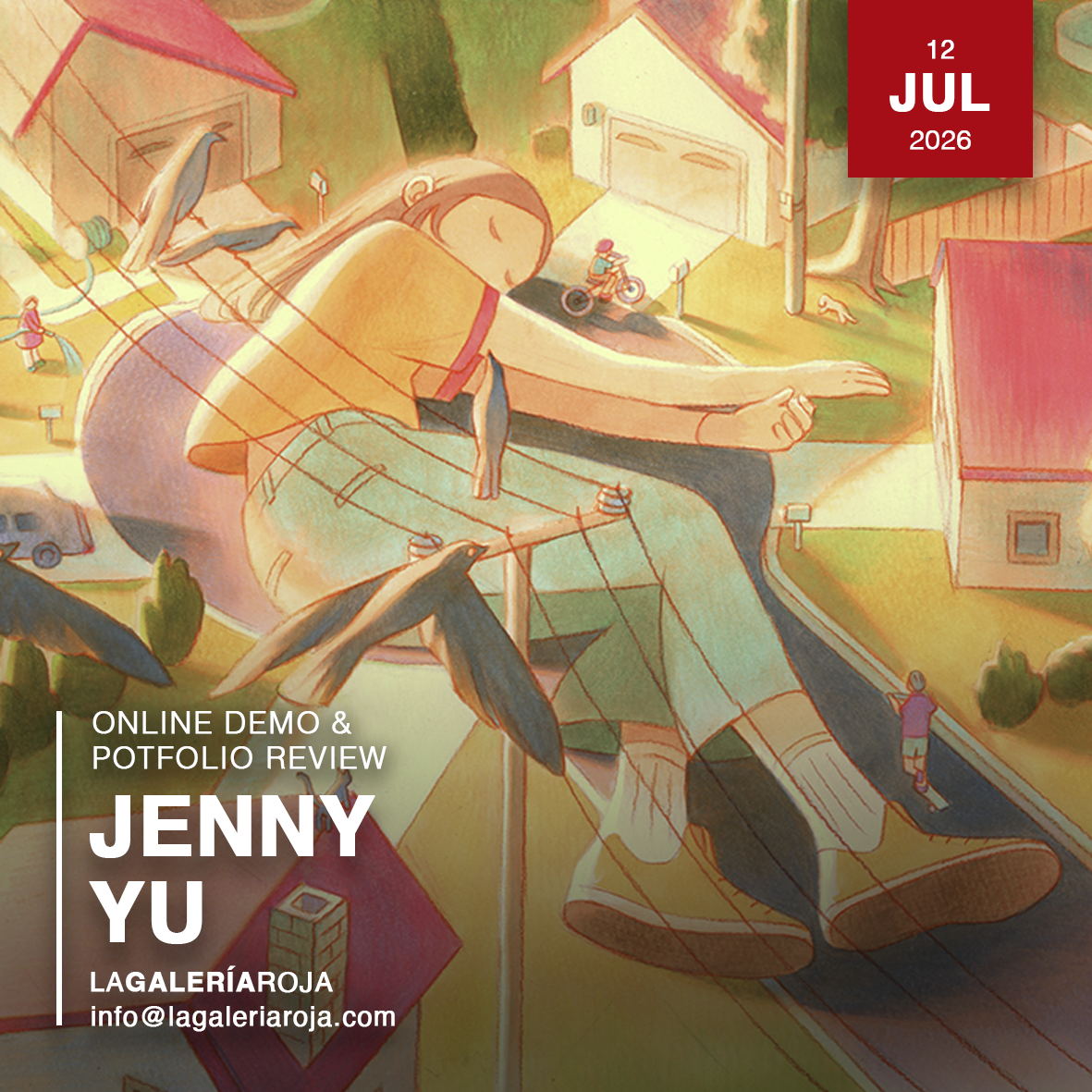 ONLINE DEMO & PORTFOLIO REVIEW with Jenny Yu.