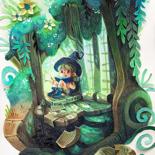 Ilustración del autor Poopikat