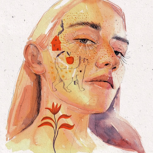 Ilustración del autor Ana Santos