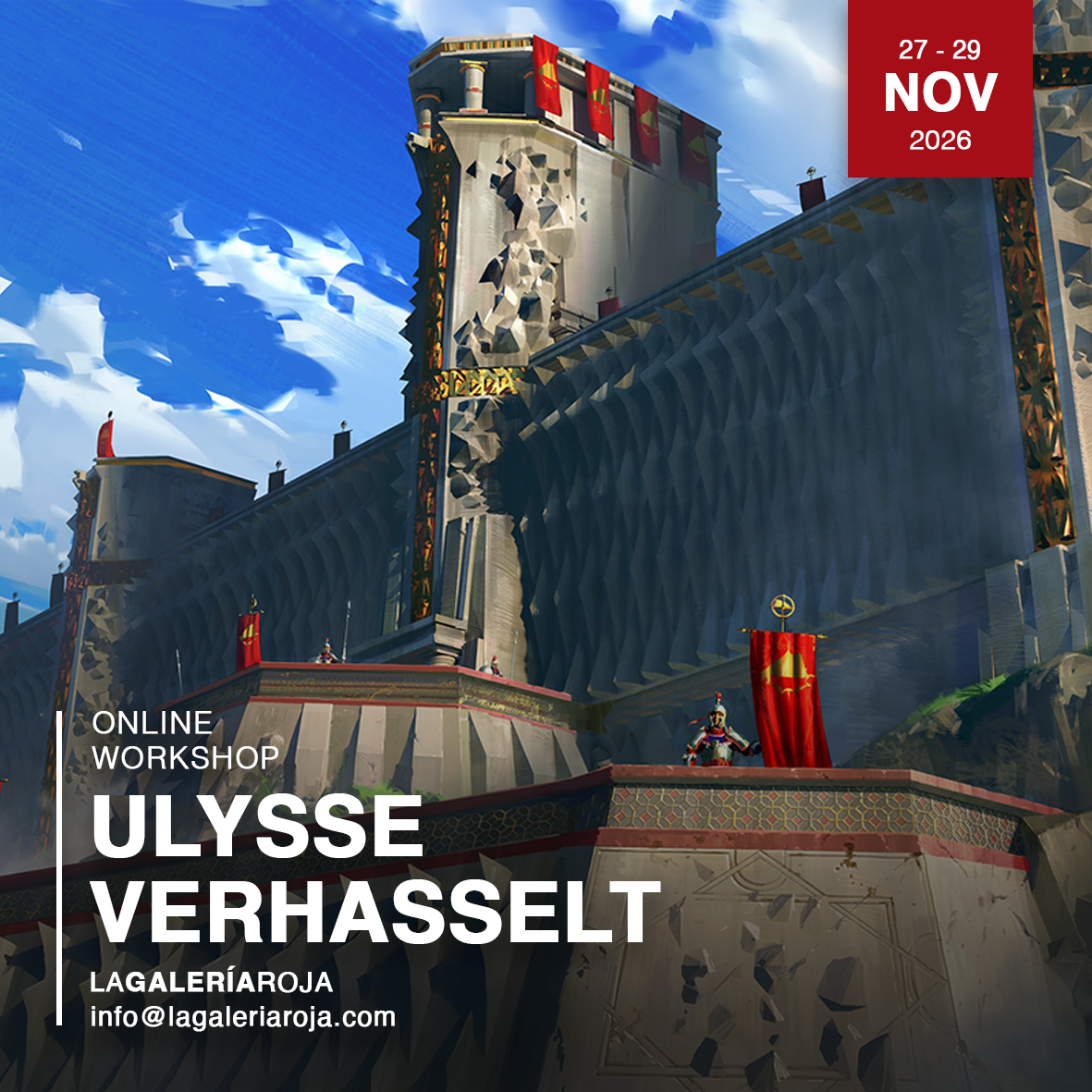 ONLINE ILLUSTRATION WORKSHOP with Ulysse Verhasselt